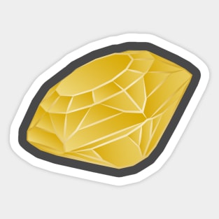 Crystal. Sticker